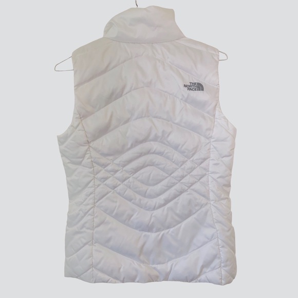 THE NORTH FACE 550 WHITE DOWN PUFFER VEST - Picture 3 of 14